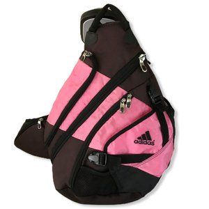 Adidas LARGE Pink Loadspring Sling Backpack